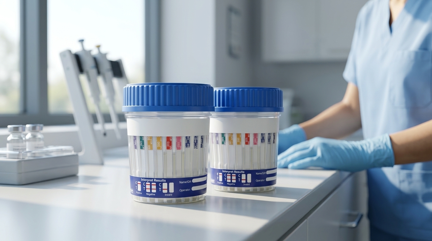 Bulk Drug Test Cups: Adulteration Checks And Panel Coverage 2 Bulk Drug Test Cups: Adulteration Checks and Panel Coverage